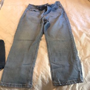 Wild Fable high waisted jean (6) light wash
